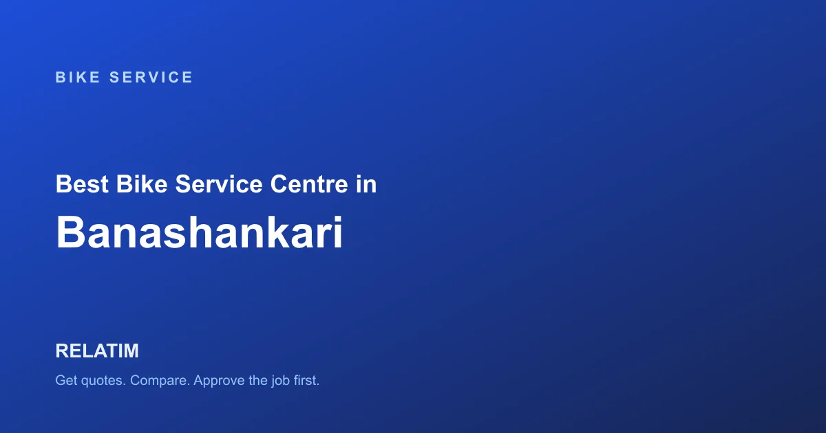 Best Bike Service Centre in Banashankari, Bangalore